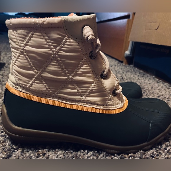 Size 7.5 womens Sperry Top-slider Boots - Picture 4 of 8